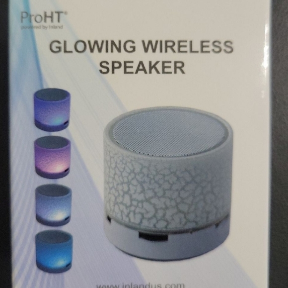 ProHt Glowing Wireless Bluetooth Speaker - Picture 1 of 4